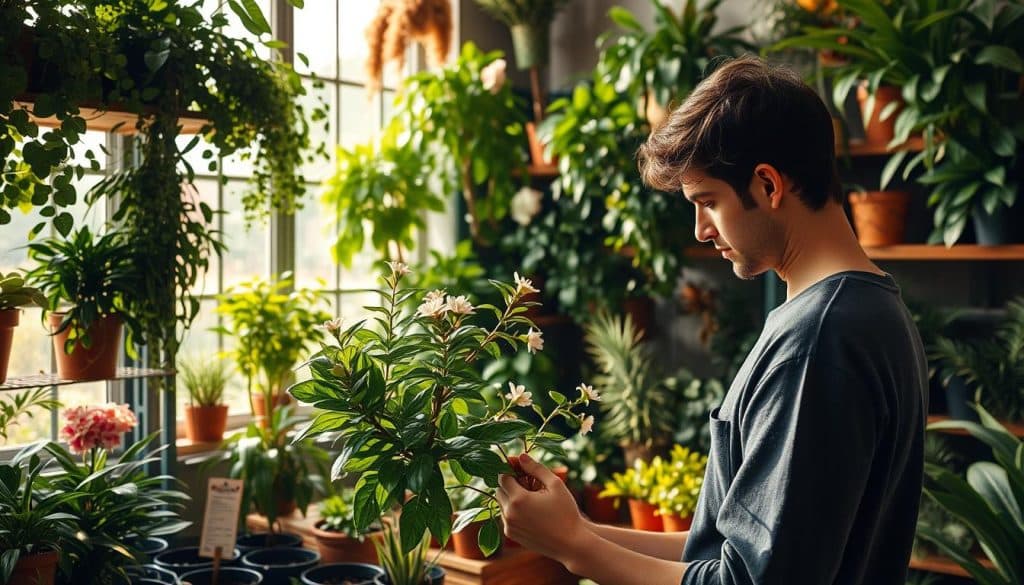 escolha da planta