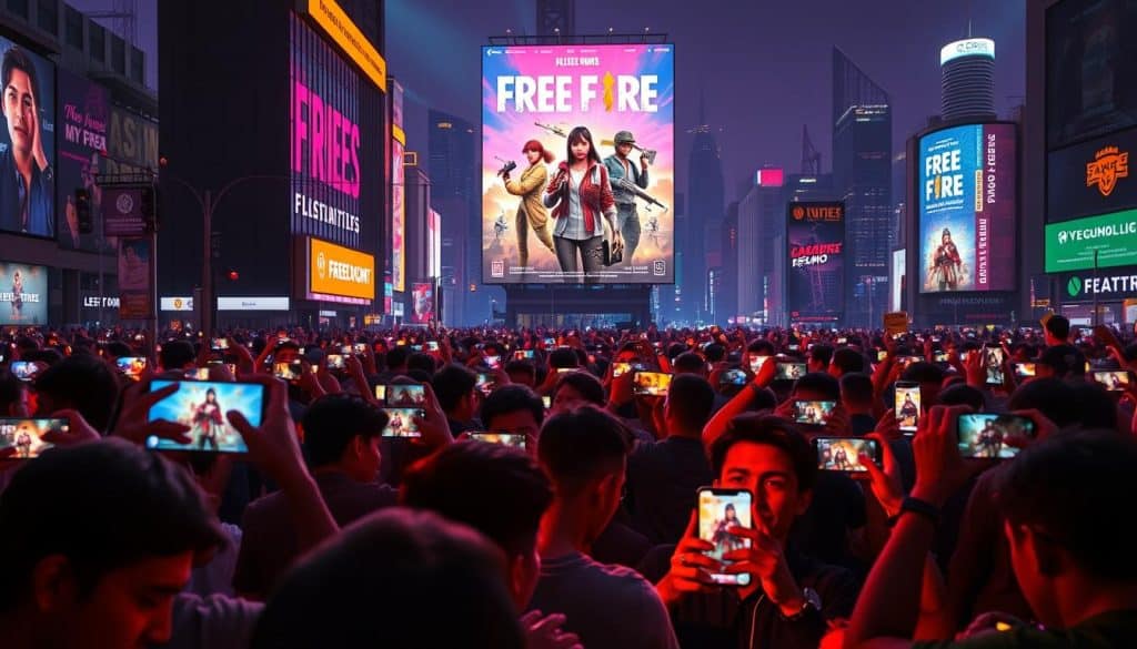 popularidade Free Fire