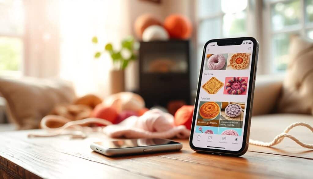 definição de app de crochê