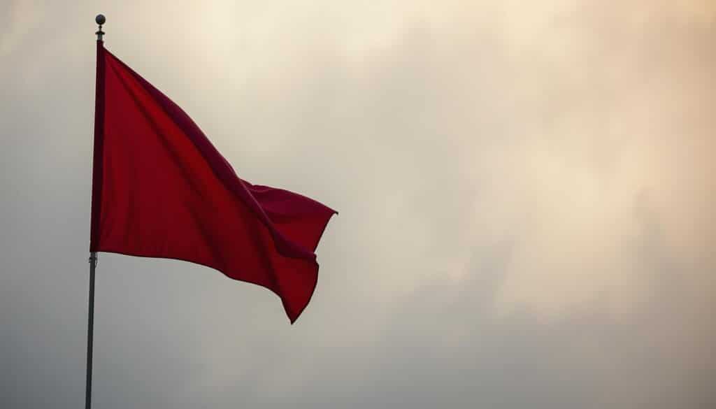 red flag significado